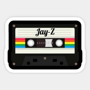 Jay-Z / Cassette Tape Style Sticker